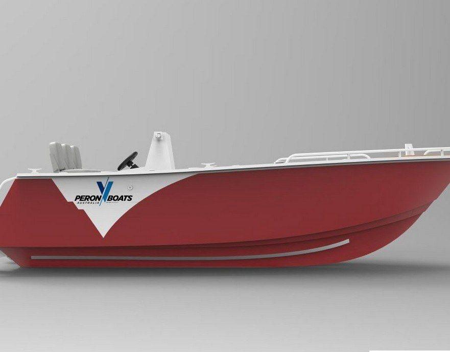 Ultra V 625 Barra Special hull side view