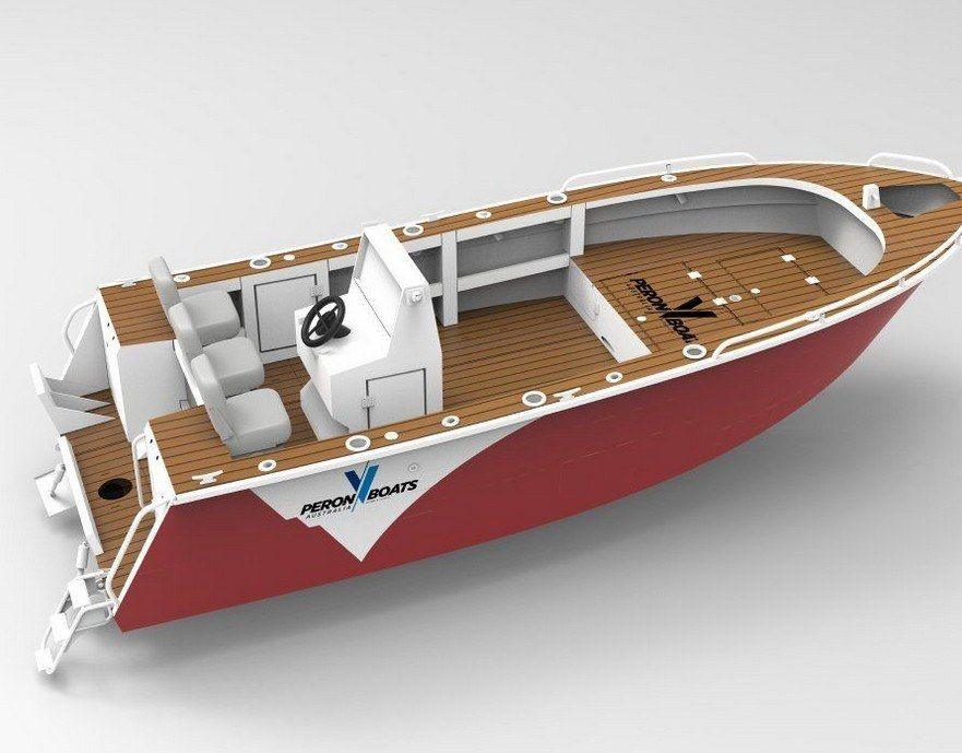 Ultra V 625 Barra Special render, stern view