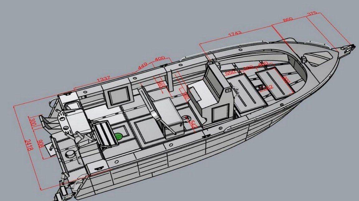 Open Ocean: Casting deck and lockers