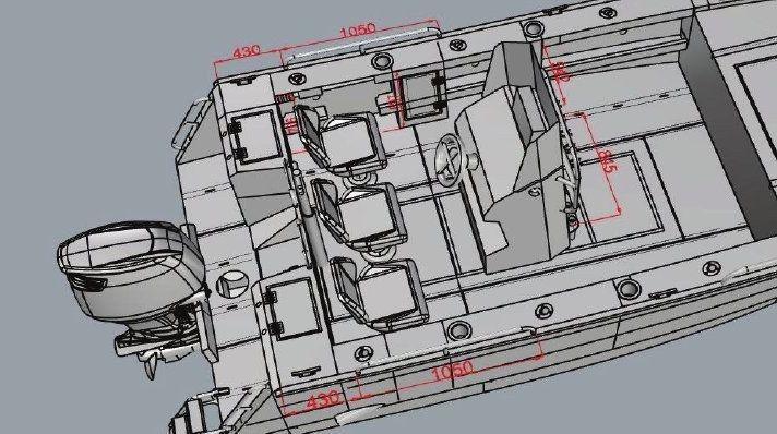 River Ocean: Seating and console